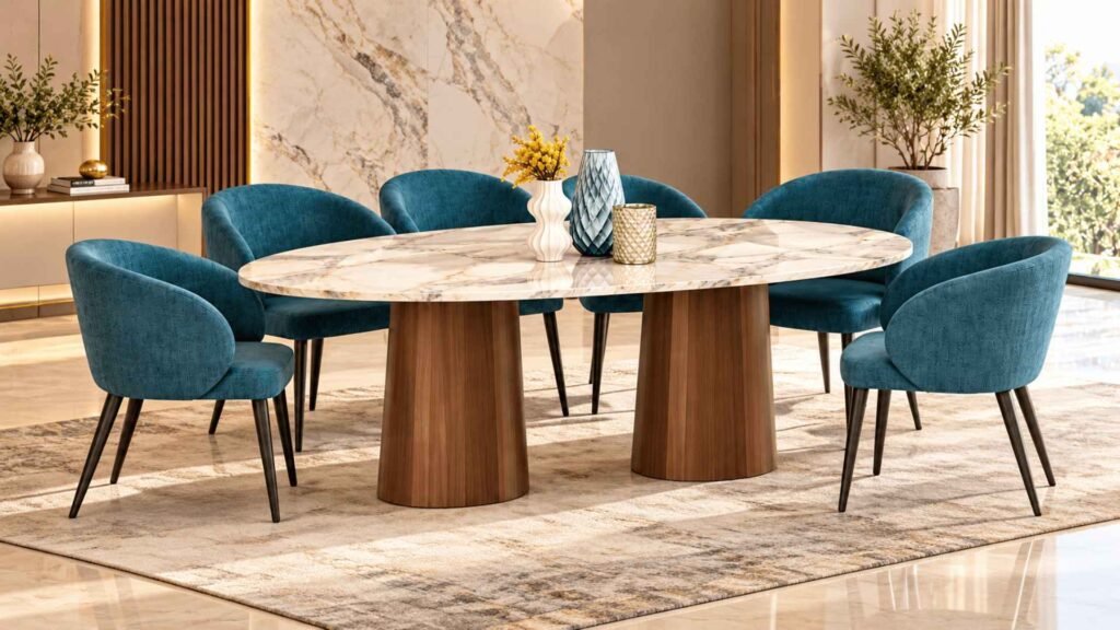 6 Seater Dining Table